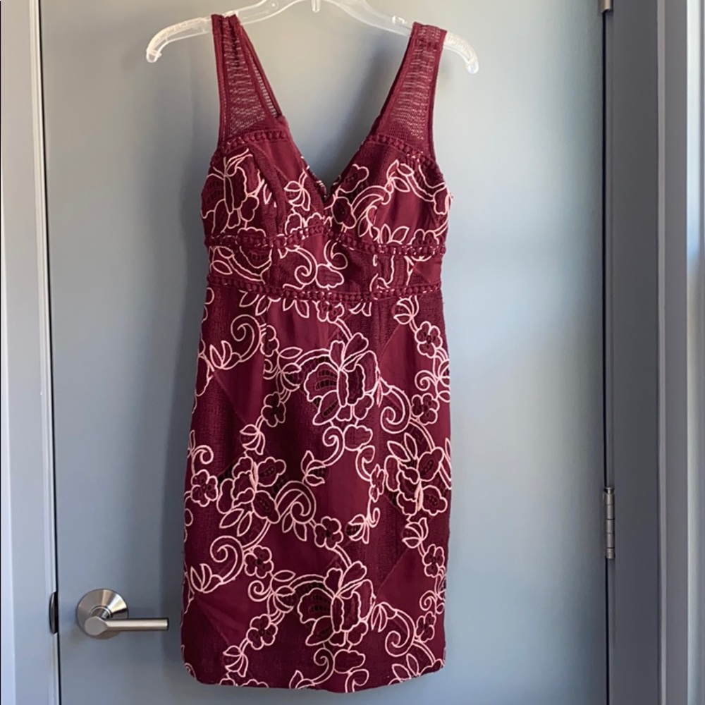 Anthropologie Petite Column Day Dress